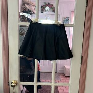 Real leather mini skirt, Victoria’s Secret size 4
